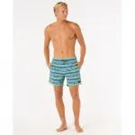 Шорты для плавания Rip Curl Fun Times Volley, зеленый - фото 6