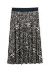 Юбка TOM TAILOR Pleated skirt, Navy Abstract Dot Design/Dark Blue - фото 5