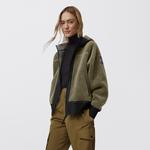 Канадский гусь Куртка с капюшоном на молнии, зеленая - фото 7