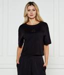 Футболка женская Armani Exchange Cropped Fit, черный - фото