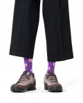 Фиолетовые носки с рисунком свинки Happy Socks - фото 2