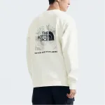 Свитшот мужской Dune White THE NORTH FACE, белый - фото 6