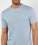 Футболка подходит 222 Regular fit Hugo, синий - фото 4