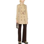 Тренч короткий Burberry Kensington, бежевый - фото 2