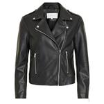 Куртка Vila Cara Coated, черный - фото 3