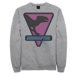 Мужской свитшот с силуэтом Indoraptor Jurassic World - фото