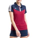 Рубашка-поло Erima, цвет baltikblau/navyblau/bordeaux - фото