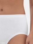 Комплект трусов на талии, 2 шт., натуральный second me. Mey, белый - фото 4