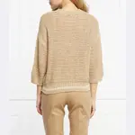 Свитер обычного кроя Peserico, коричневый - фото 3