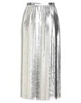 Юбка миди Valentino Garavani, серебряный - фото 2