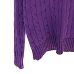 Трикотажная женская фиолетовая футболка Polo Ralph Lauren - фото 6