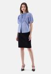 Блуза van Laack Button-down blouse, Blue - фото 2