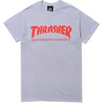 Thrasher Футболка US Version Unisex серо-красная - фото