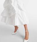 Свадебное платье миди из тафты Radica Roksanda, Ivory - фото 5