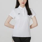 Рубашка поло женская белая Under Armour - фото 3