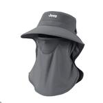 Jeep Нейлоновая шляпа от солнца унисекс, Ecru - фото 4