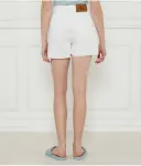 Джинсовые шорты Mom fit Calvin Klein Jeans, белый - фото 3