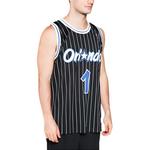 Баскетбольная майка унисекс черная Adidas, черный - фото 3