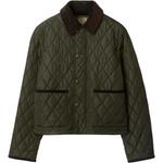 Burberry Стеганая рубашка, Green - фото 3