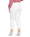 Джинсы Sheri High Rise Slim Ankle в цвете Optic White NYDJ Plus, белый - фото 2