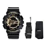 CASIO Часы Men Liquid Crystal/Analog Dual Display Series Gold Watch - фото 2