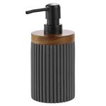 Дозатор для жидкого мыла Douceur D´Intérieur, серый - фото