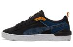 Кроссовки PUMA Unisex Suede Bloc Low-Top Sneakers Blue/Black - фото