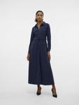 Макси платье VERO MODA Vilja, Navy - фото 5