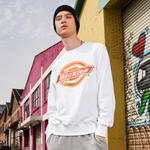 Толстовка унисекс Dickies, белый - фото 4