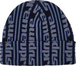 Шапка Supreme Vertical Logo 'Black', черный - фото