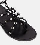 Кожаные сандалии Pucci, черный - фото 5