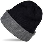 Кепка styleBREAKER Strickbeanie, черный - фото