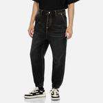 Повседневные брюки мужские черные Evisu, черный - фото 4