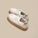 Женские скейтерские кроссовки бежевые FOXER, желтые - фото 9