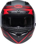 Шлем Bell qualifier dlx mips raiser, Black Matt/Red - фото 3
