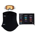 Горнолыжные очки Anon Tracker 2.0+MFI Face Mask junior, белый - фото 5