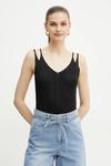 Топ Emme Marella, черный - фото