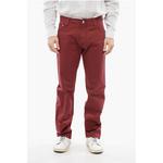 Красные хлопковые брюки Corneliani, Red - фото 5