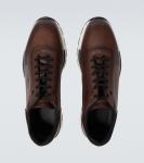 Кожаные кроссовки Fast Track Berluti, Soft Brown - фото 4