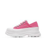 Женские повседневные туфли низкие ST&SAT черный, серый - фото 2