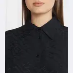 Платье с добавлением шелка Pinko, черный - фото 4