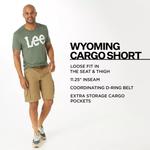 Мужские шорты карго Lee Wyoming с поясом - фото 8
