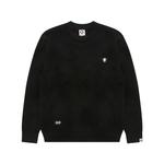 Джемпер  с нашивкой логотипа A Bathing APE Aape, коричневый - фото 4