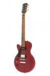 Электрогитара STAGG Standard Series electric guitar with solid Mahogany body flat top Left Hand CHERRY - фото 2