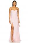 Вечернее платье Salma Majorelle, baby pink - фото