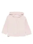 Худи с принтом Emporio Armani Kids, розовый - фото