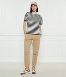 Рубашка порвана. Regular fit Weekend Max Mara, экрю - фото 2