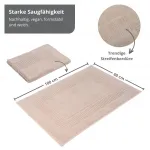 Коврик для ванной Sleepling, серо-коричневый - фото 2