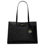 Сумка-тоут Jet Set Travel Large Saffiano Leather Pocket MICHAEL KORS - фото