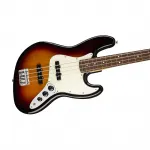 Бас-гитара Fender Player Jazz, гриф из пау-ферро, 3-цветный солнечный сплэш - фото 3
